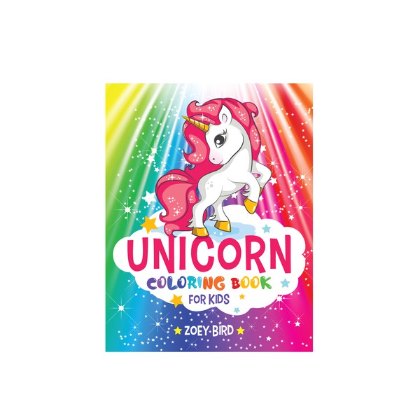 Cover design for a coloring book