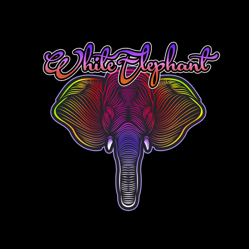 Design White Elephant Logo di Grad™