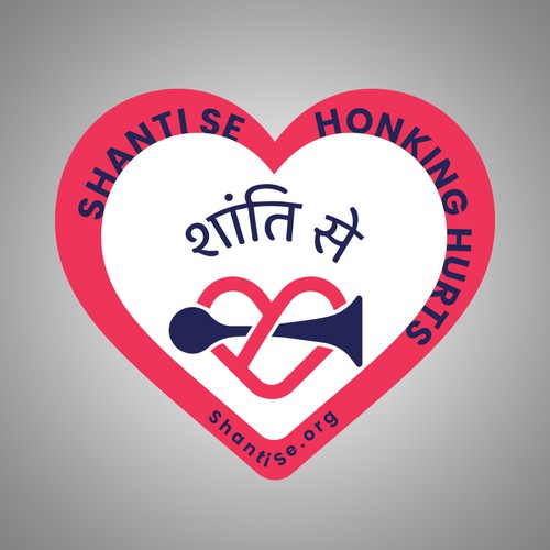 Designs for a no-honking campaign Design by Bittu2015