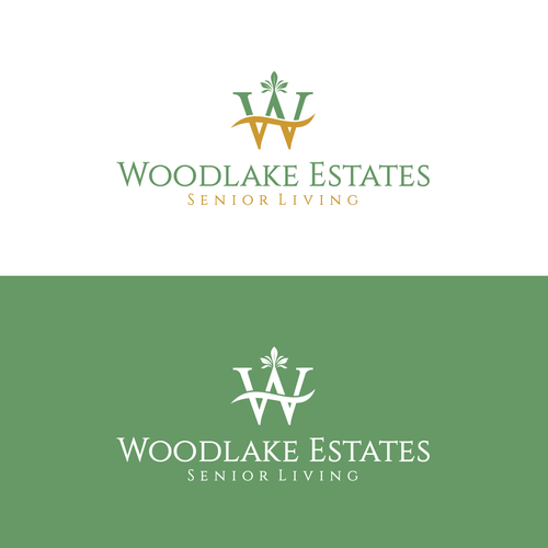 Create an Iconic Logo for Our Senior Living Community - Woodlake Estates Senior Living Design by DeSaFeART