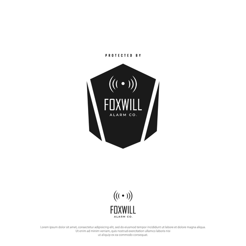 Designs | -Professional Security Yard Sign Logo- | Logo design contest