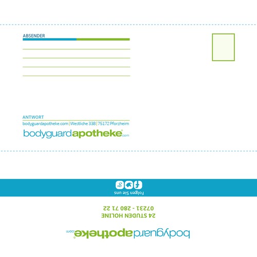 Postcard, flyer or print contest entry by Birwn