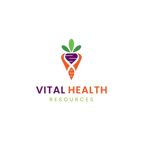 Vital Health Resources Logo Design by smitadesign