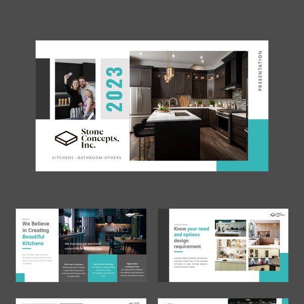 Finalist for Stone Concept slide