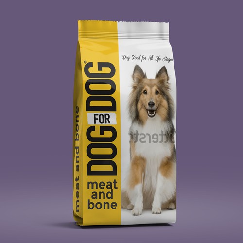 Premium dog food packaging Design by neoflexdesign
