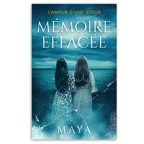 couverture "mémoire effacée"(ebook) Ontwerp door heymg