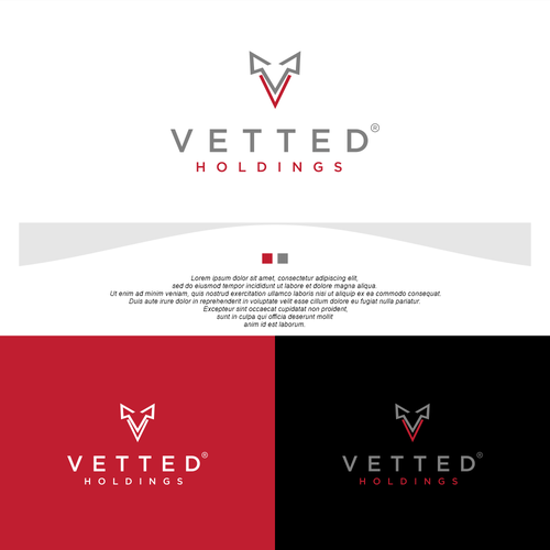 Vetted Holdings New Logo Design by felix artifex