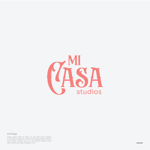 Logo and brand design for Mi Casa Studio Design by artilogo.co