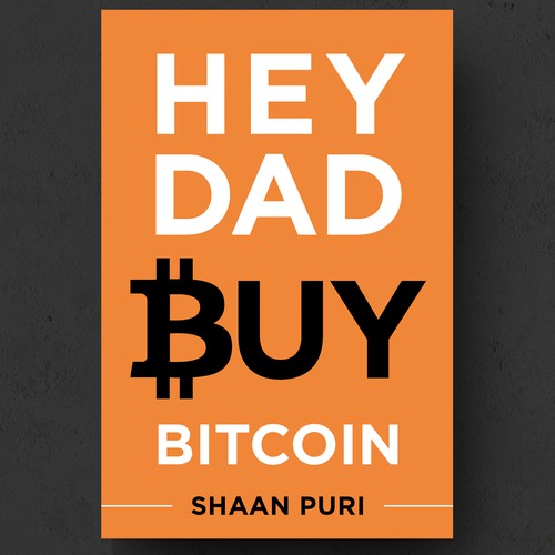 Bitcoin Book Cover Contest! Design by Sam Art Studio