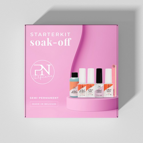 In Search of a creative & fun design for a stunning retail, cosmetic starterkit/giftbox packaging! Design by @rysmrn