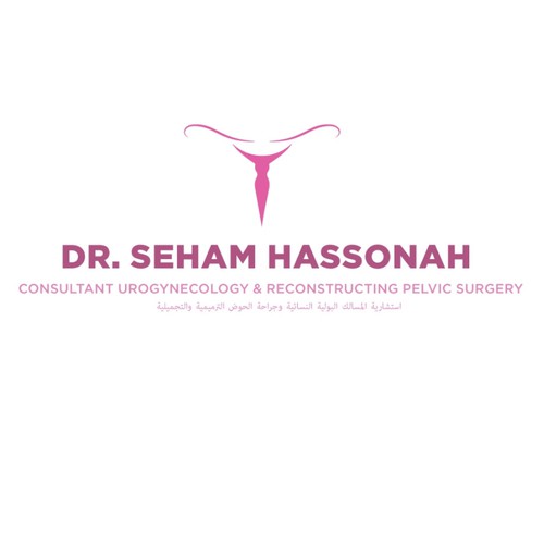 Dr. Seham Hassonah Logo Design by HF STUDIO®