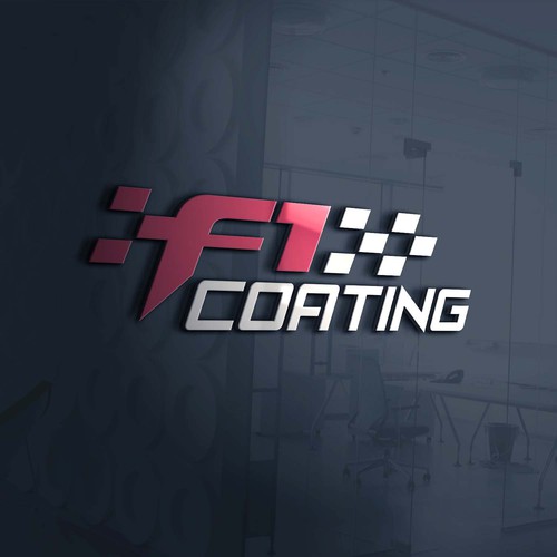 "Créer un Logo dynamique pour une Nouvelle Société : Formule1 Coating" winning Logo design