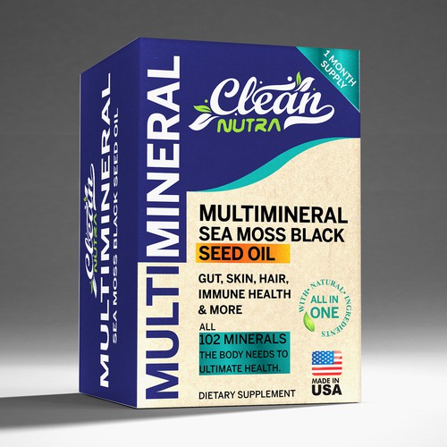 Design A Stunning Supplement Box for Best Selling Supplement Brand Design by DagDigi