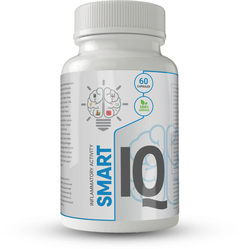 Brain Supplement Label Design Design by ghulamahmad98