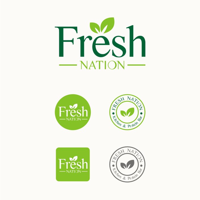 Create a logo for healthy food concept & meal plans, integrated with ...