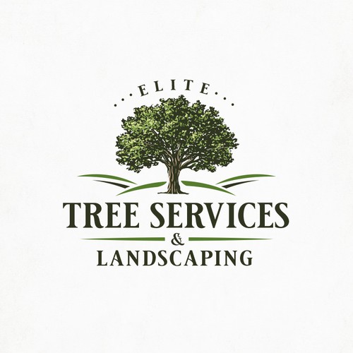 who can make the best tree and landscaping logo in the world! Design by lindt88