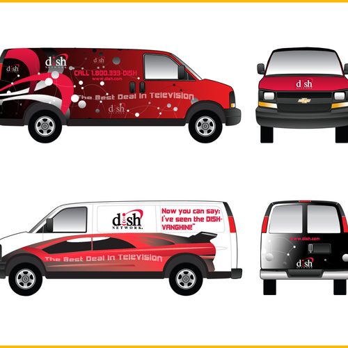 V&S 002 ~ REDESIGN THE DISH NETWORK INSTALLATION FLEET Design by Souxxie