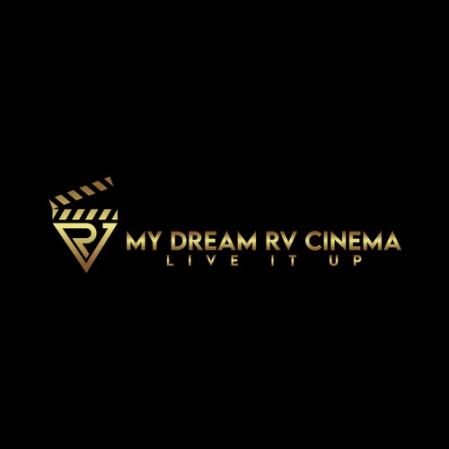 RV COMPANY EXPANDS INTO MOVIES AND PRODUCTION . NEED TO BLEND TO EXISTING LOGO Design by Dream Art Studio™