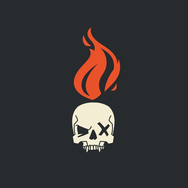 Skull & Flame