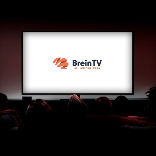 Brain TV - All you can learn (logo needed) Design by bisbidesign