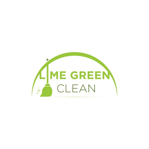 Lime Green Clean Logo and Branding Design von ViSonDesigns