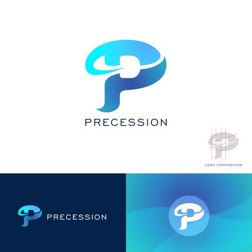 Modern Technology Solution Logo Design by BlueFish D&D