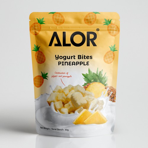 ALOR Yogurt Bites Design by Nirmana92