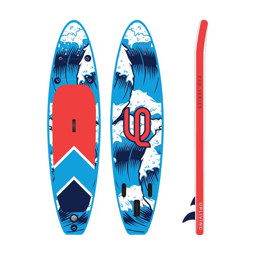Help Us Design Our Stand Up Paddle Board! Design von Bagasars.Id