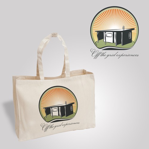 create a descriptive funky logo for eco stay and learn experience Design by Red Berry Ink