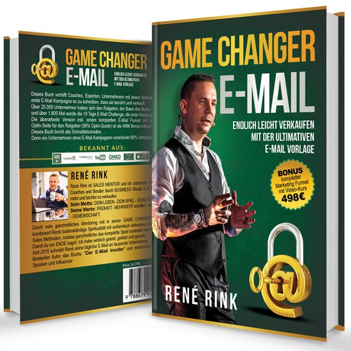 New E-Mail Marketing Best-Seller Books news #1 Cover Design by Lizaa