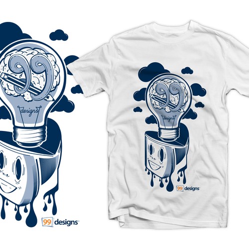 Create 99designs' Next Iconic Community T-shirt Réalisé par -ND-