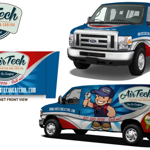 Create the next signage for Airtech heating and cooling Design by Cancelluca Design