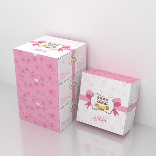 Bakery Box Design Diseño de Hermawae