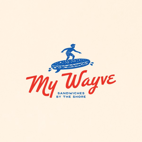 Logo for My Wayve Sandwich Shop