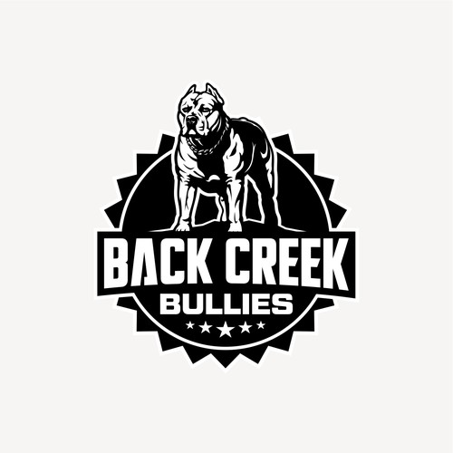 American Bully Kennel Logo Design by HandriSid