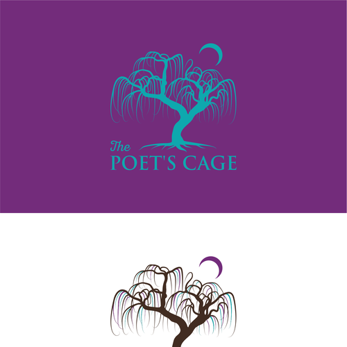 Create a stylized willow tree logo for our spiritual group. Réalisé par Vilogsign
