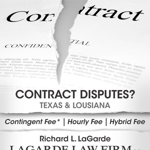 business or advertising for LaGarde Law Firm, P.C. Diseño de iDesign Creative