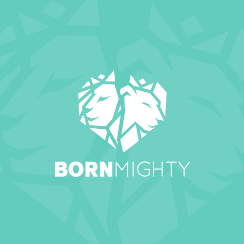 Bring “Born Mighty” Logo and Social To The Masses! Design by >>Jelena<<