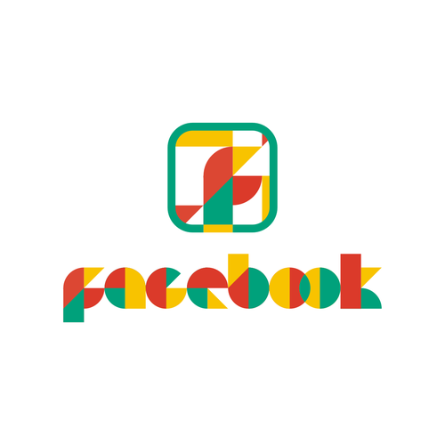 コンペ「Community Contest | Reimagine a famous logo in Bauhaus style」のデザイン by Ronisevenさん 