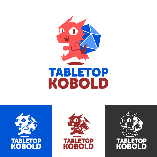 Bring Tabletop Kobold to Life with a Fun, Memorable Logo and Branding Design by SiBudi Design