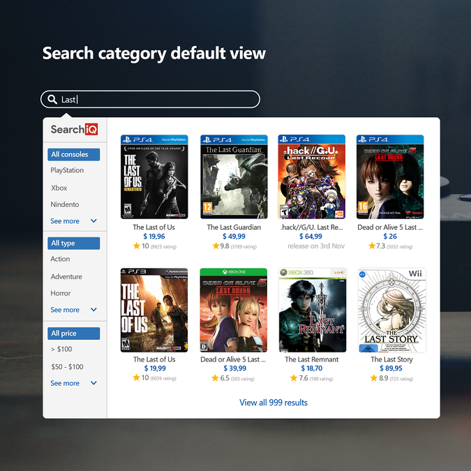 Searchiq Needs Niche Based Autocomplete Widget Design - 