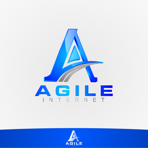 logo for Agile Internet Design por Brattle