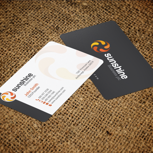 Sunshine | Business card contest