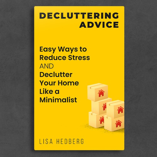 Design a book cover about decluttering your home Design by Adriano - Covers