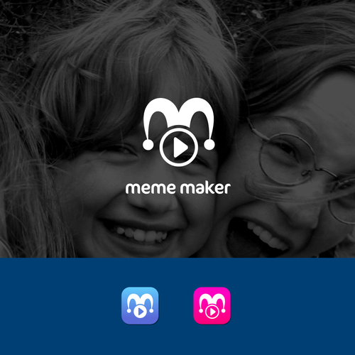 Design a logo for meme creator app | Logo design contest