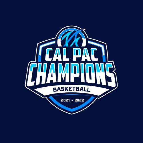 Cal Pac Champions T-Shirt, 2021-22 Design by G 3