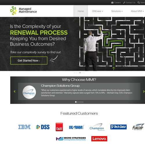 Saas Technology Company Need To Freshen Up Our Homepage New