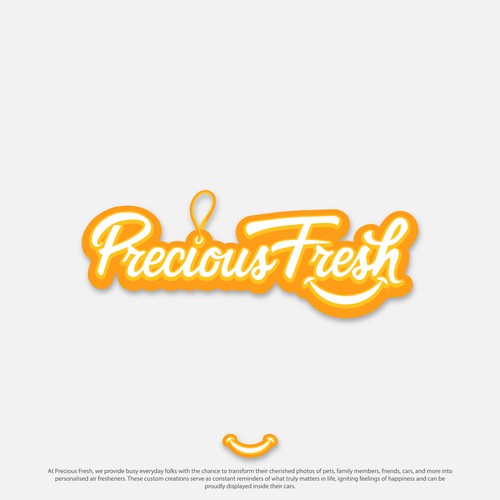 Create a Captivating Logo for Precious Fresh: Air fresheners that make you smile. Design by Divinehigh01