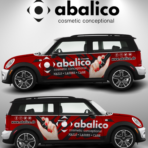 Be creative for our cosmetic company car! Diseño de kikodesigns