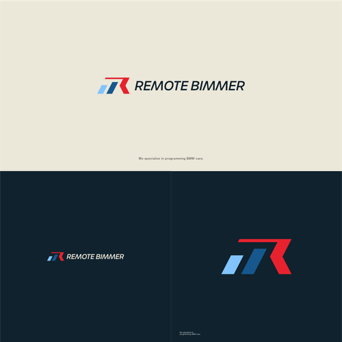 Design logo for a BMW car programming company. Design by KUBO™